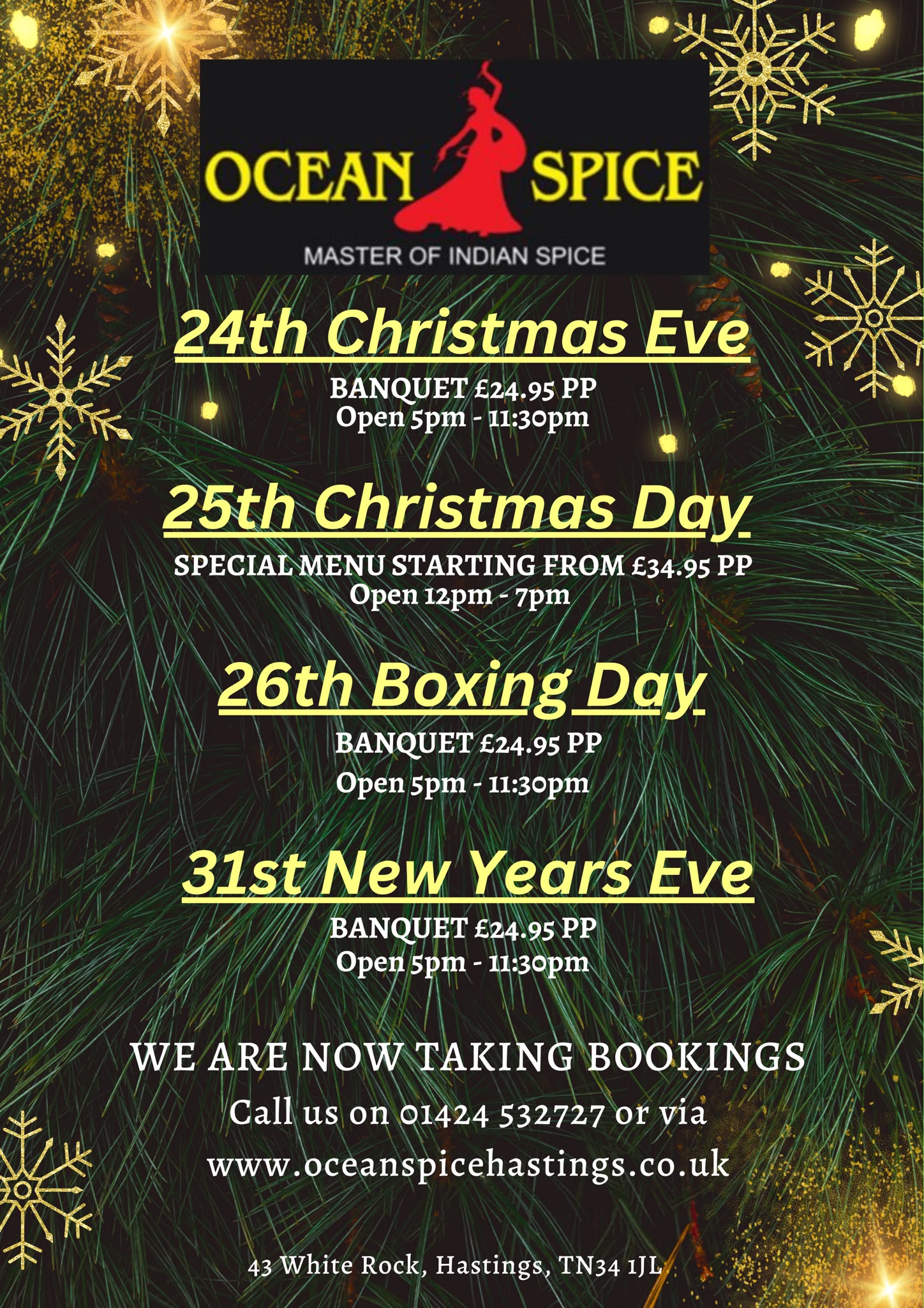 Christmas Schedules